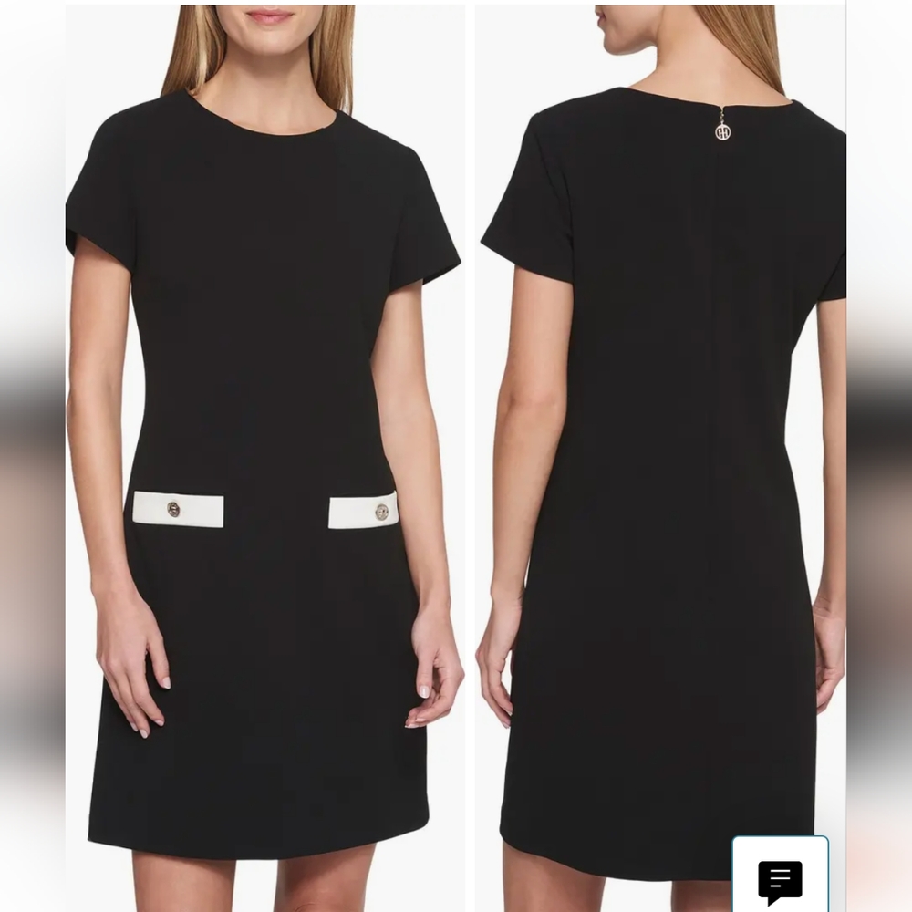Tommy Hilfiger Black Dress Size 4